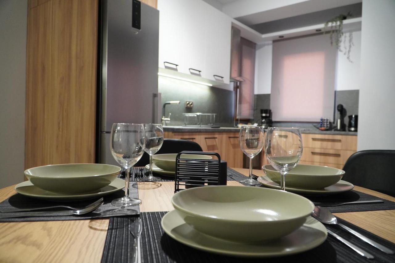 Modern Apartment In Οld Τown Tesalónica Exterior foto